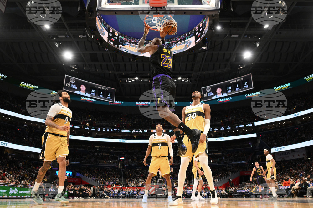 Lakers Wizards Basketball