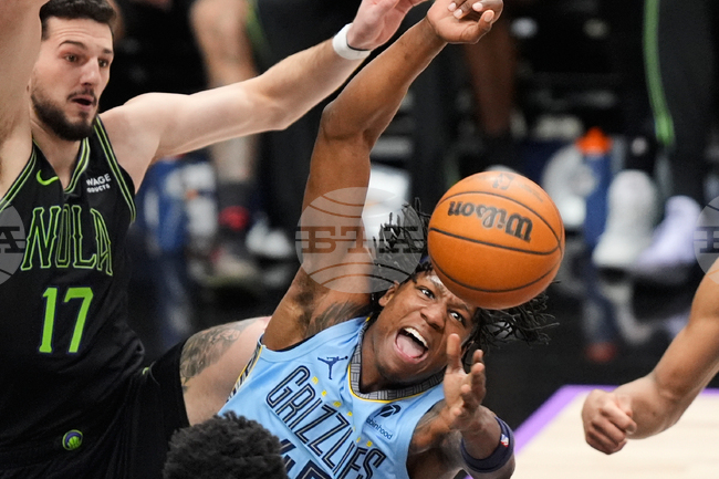 APTOPIX Grizzlies Pelicans Basketball