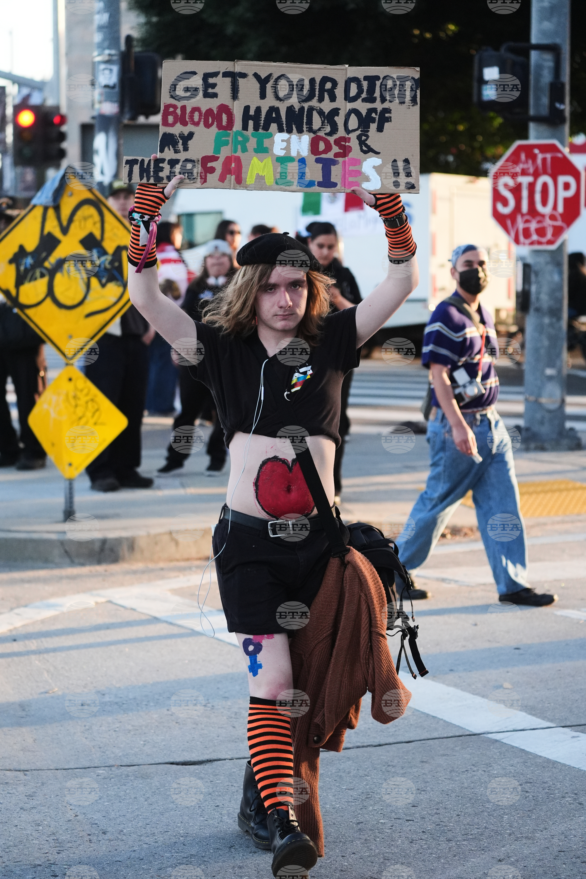 Immigration Enforcement California Protests