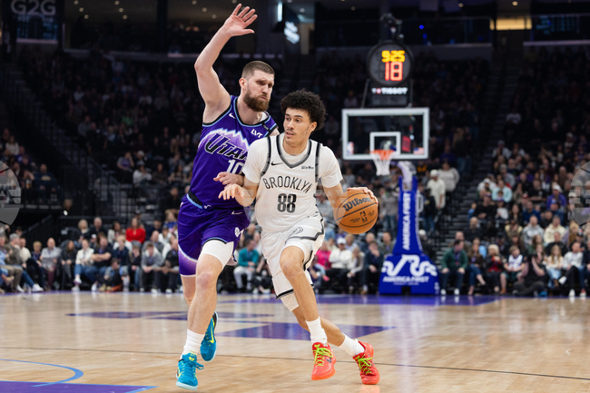 Nets Jazz Basketball