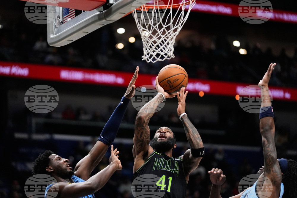 Grizzlies Pelicans Basketball