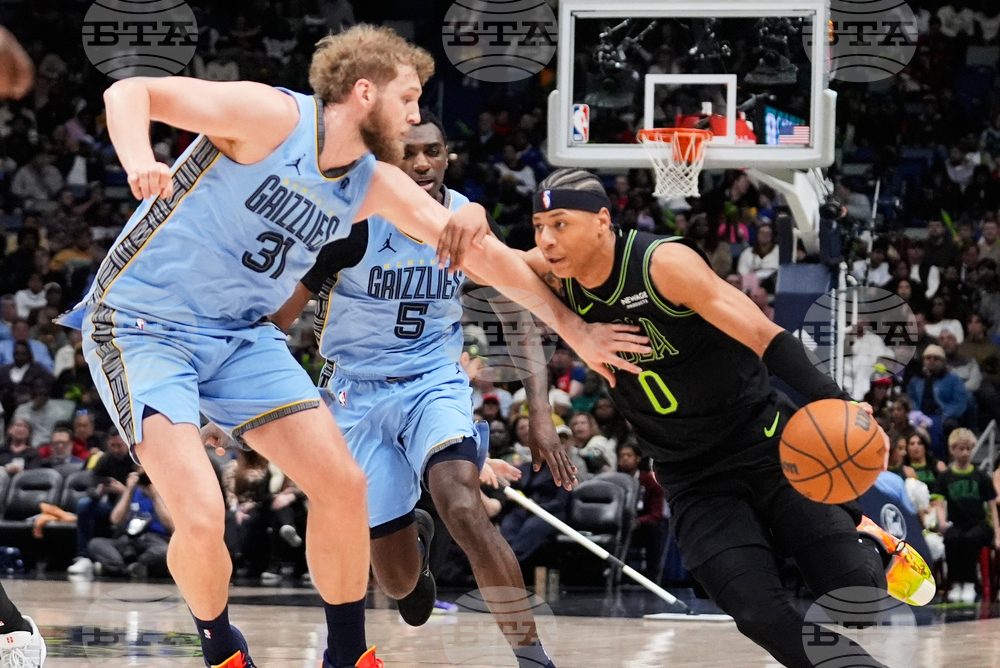 Grizzlies Pelicans Basketball