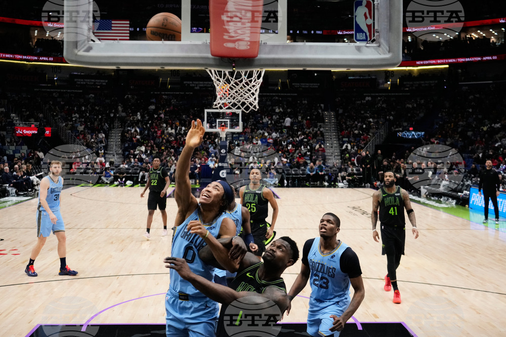 Grizzlies Pelicans Basketball