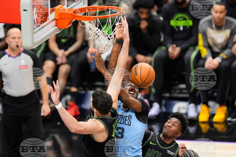 Grizzlies Pelicans Basketball