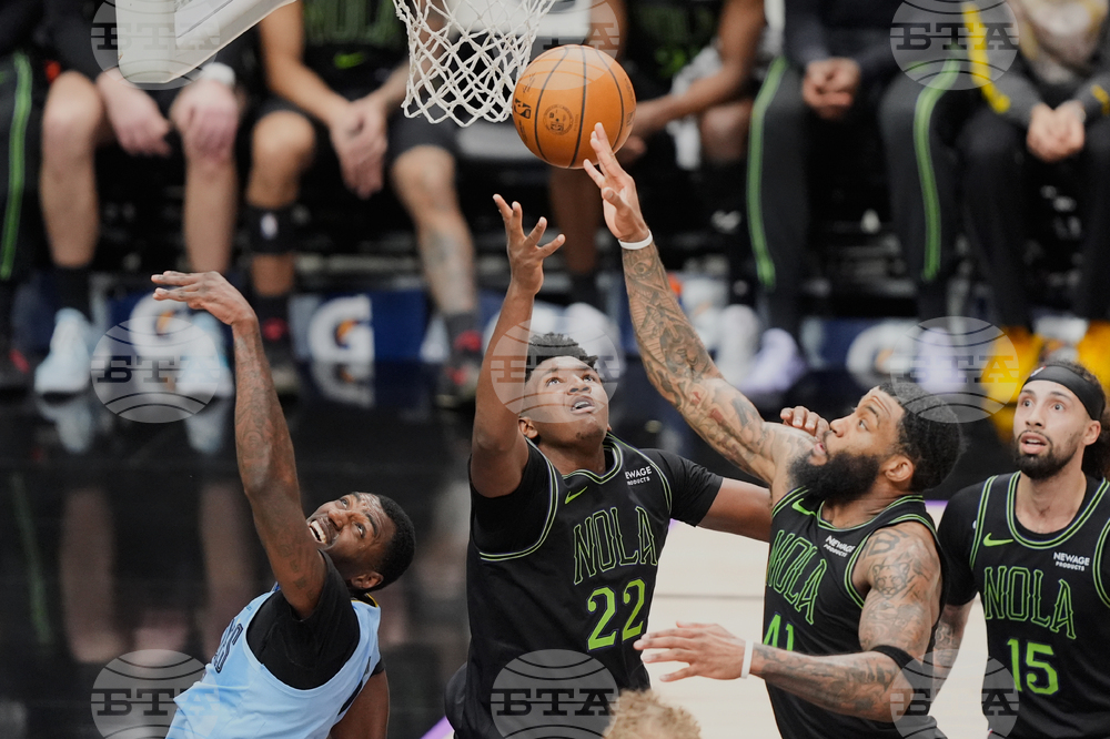 Grizzlies Pelicans Basketball