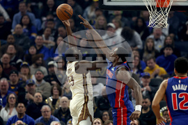 Pistons Warriors Basketball