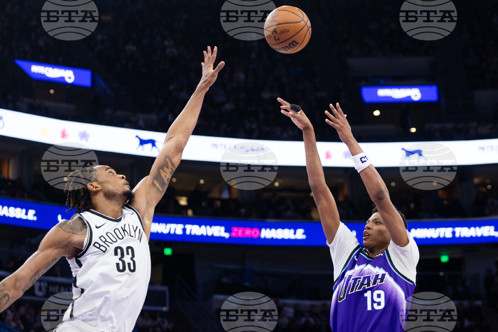 Nets Jazz Basketball