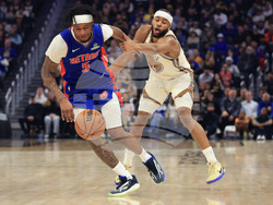 Pistons Warriors Basketball