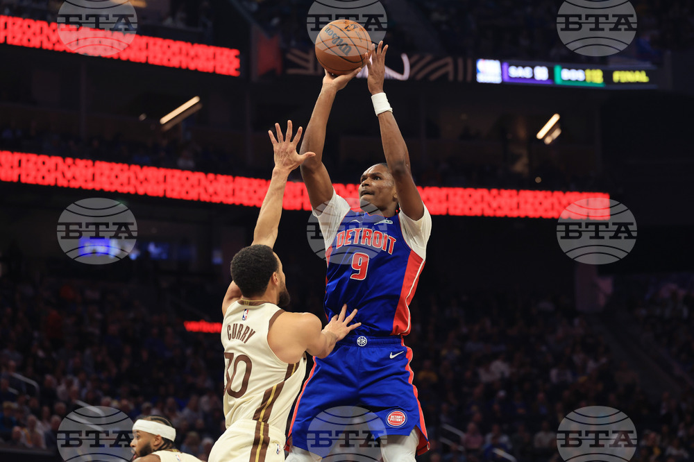 Pistons Warriors Basketball