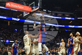 Pistons Warriors Basketball