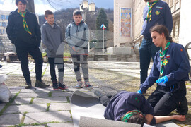 Габрово - Национална скаутска организация - демонстрация