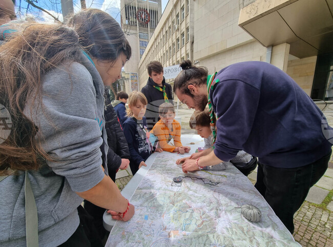 Габрово - Национална скаутска организация - демонстрация 