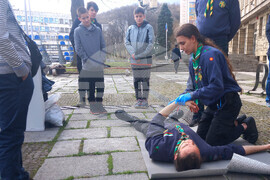 Габрово - Национална скаутска организация - демонстрация