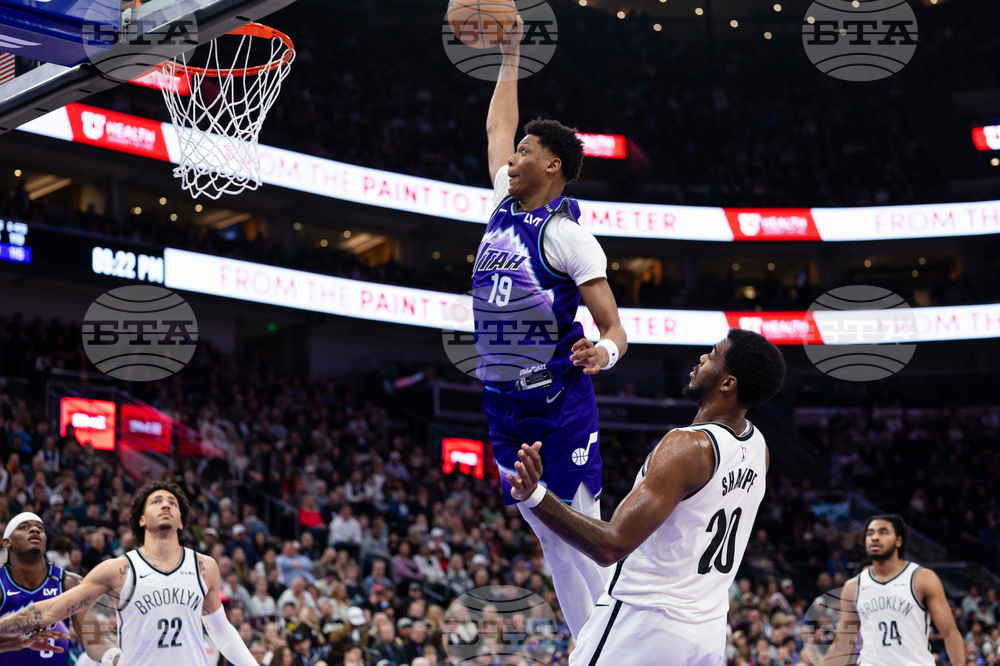 Nets Jazz Basketball