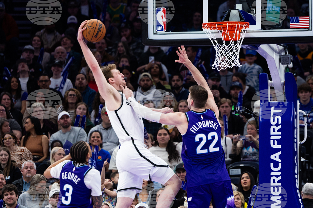 Nets Jazz Basketball