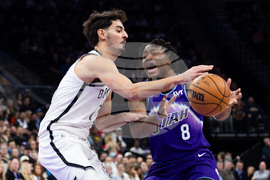 Nets Jazz Basketball