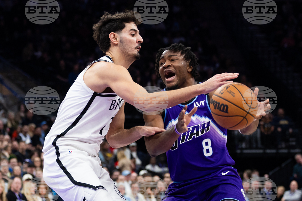 Nets Jazz Basketball