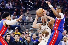 Pistons Warriors Basketball