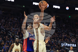 Pistons Warriors Basketball