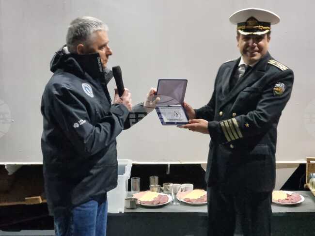 RSV 421 - Drake Passage - crossing - certificates