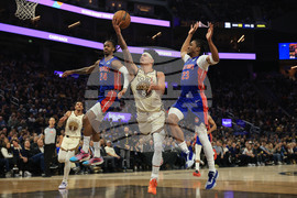 Pistons Warriors Basketball