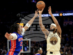 Pistons Warriors Basketball