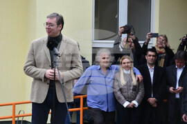 Сърбия - Босилеград - Александър Вучич - посещение