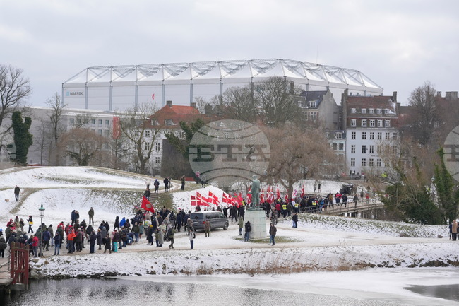 Denmark US Protest
