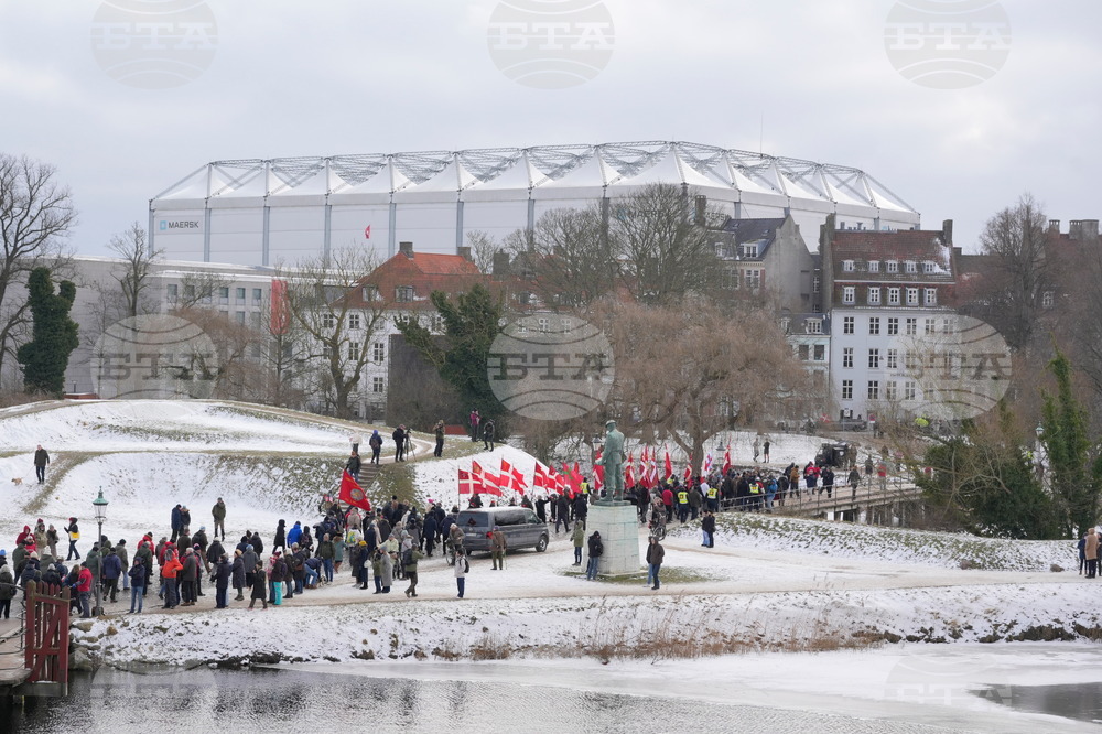 Denmark US Protest