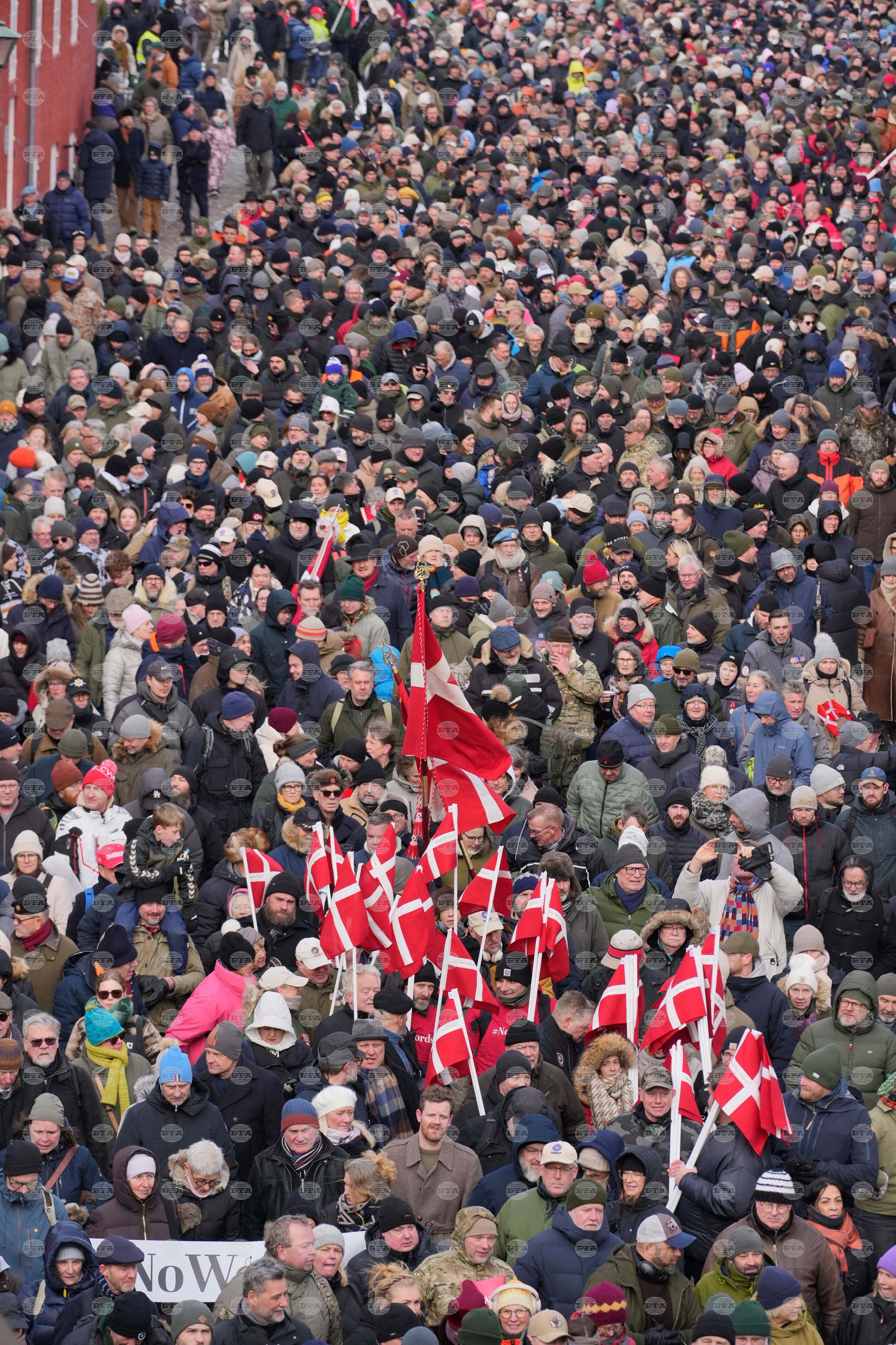Denmark US Protest
