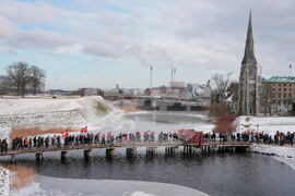 Denmark Veterans Protest