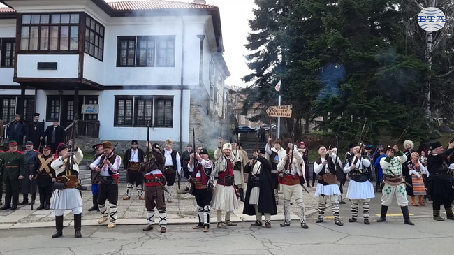 С историческа възстановка в Кюстендил бе отбелязано Освобождението на града