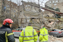 Сърбия - Белград - сграда - срутване