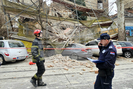 Сърбия - Белград - сграда - срутване