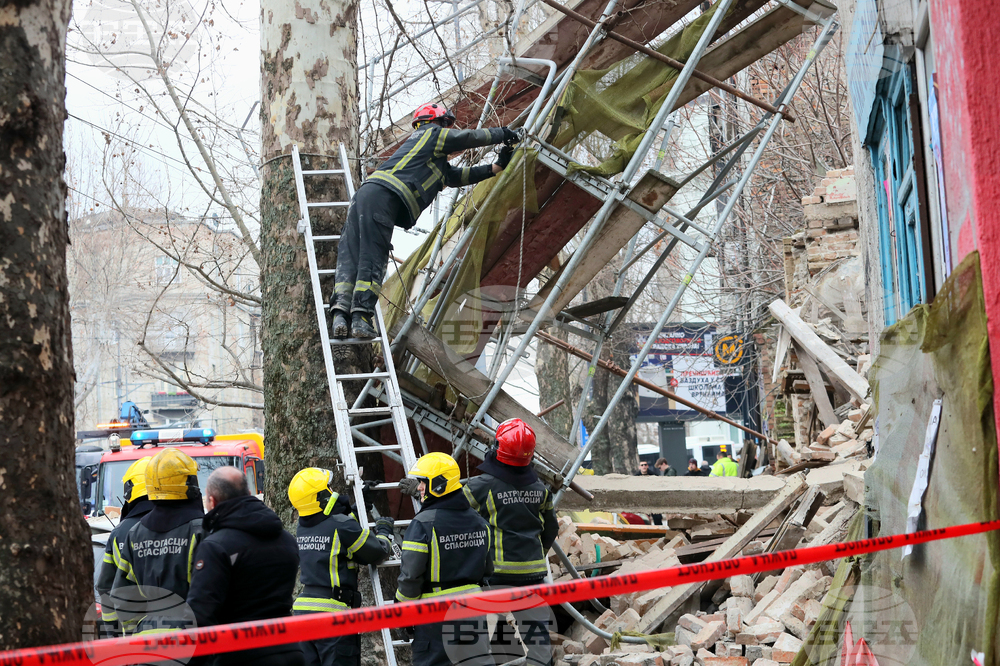 Сърбия - Белград - сграда - срутване