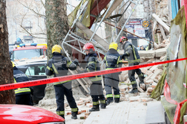 Сърбия - Белград - сграда - срутване