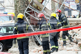 Сърбия - Белград - сграда - срутване