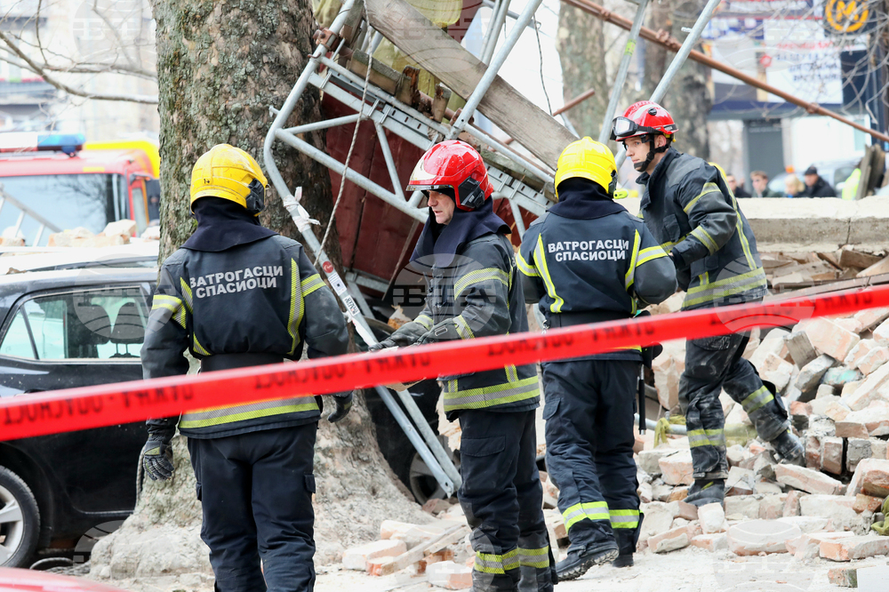 Сърбия - Белград - сграда - срутване