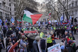 Britain Israel Palestinians Protest