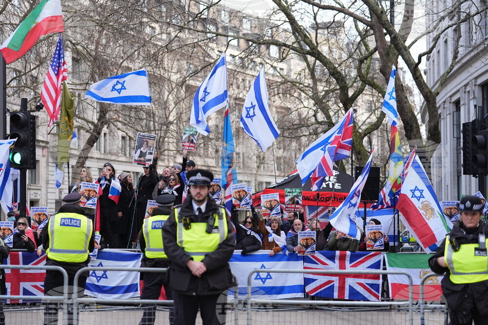 Britain Israel Palestinians Protest