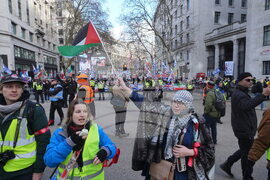 Britain Israel Palestinians Protest
