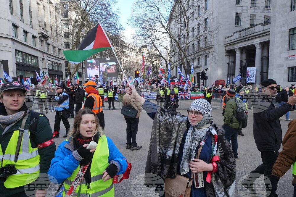 Britain Israel Palestinians Protest