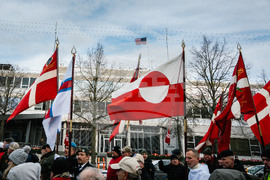 Denmark US Protest
