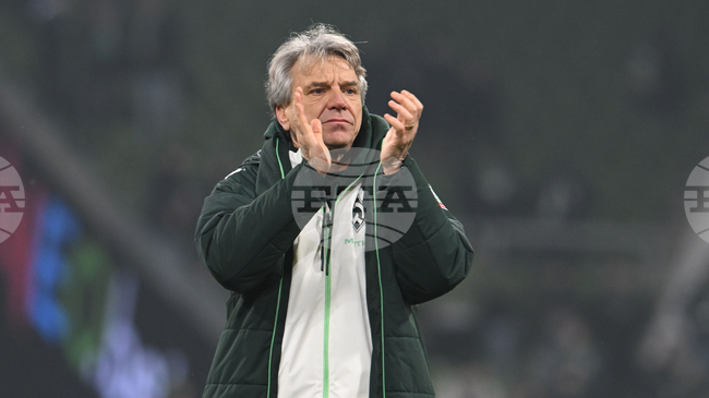 Вердер Бремер уволни своя треньор след серия от десет мача без победа