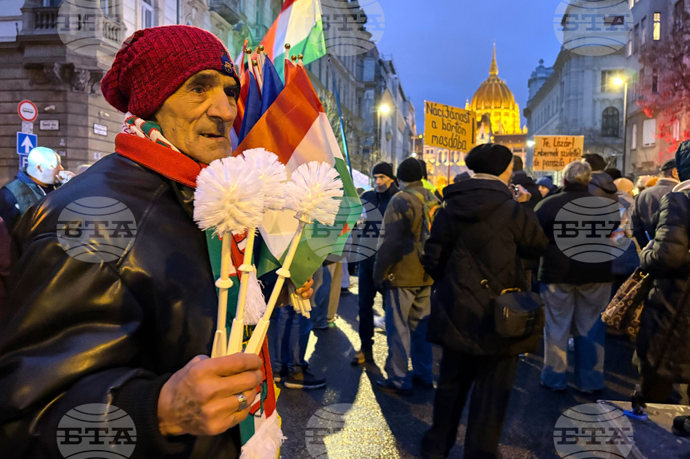 Hungary Roma Protest