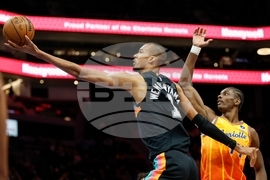 Spurs Hornets Basketball