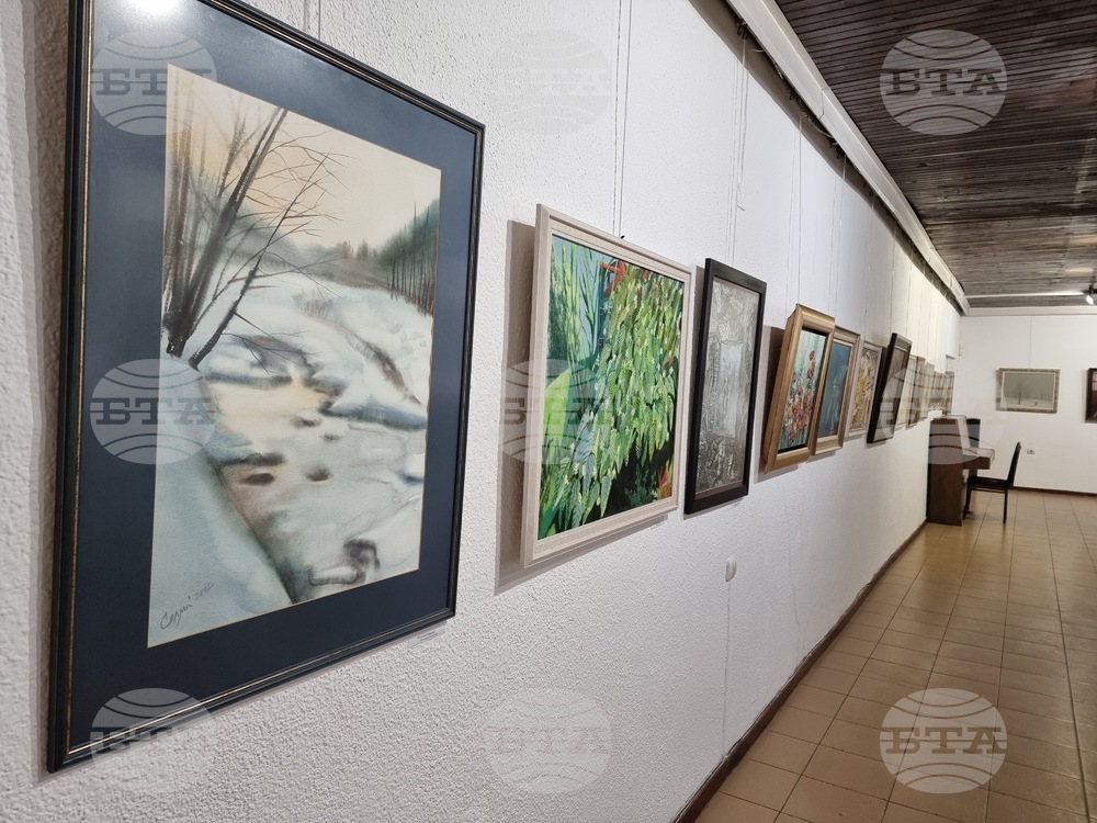 Изложба в памет на бивш заместник-кмет на Смолян представя колекция картини от водещи български художници