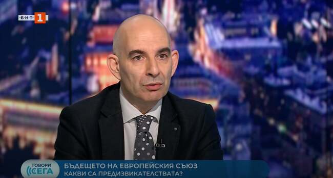 Петър Волгин пред БНТ: По време на избори всеки е конкурент, г-н Радев също