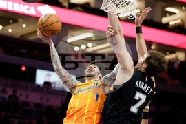 Spurs Hornets Basketball