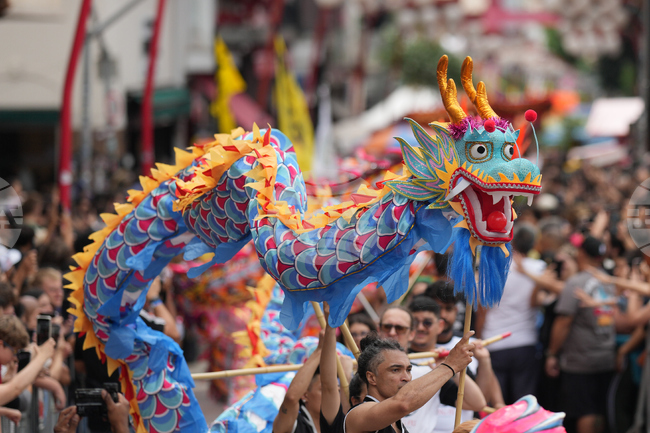 APTOPIX Brazil Chinese New Year